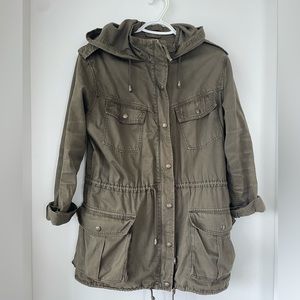Talula Green Utility Jacket